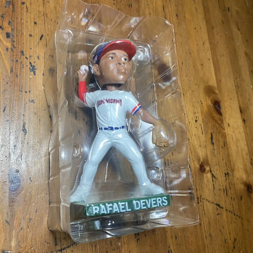 Rafael Devers DOMINICAN Bobblehead SGA Boston Red Sox World Baseball Classic WBC